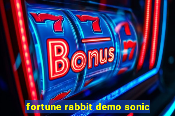 fortune rabbit demo sonic